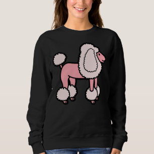 Sudadera Perro de perro de perro de caramelo rosado Mascota