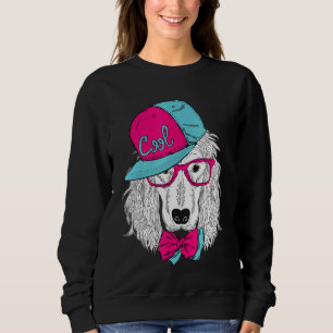 Sudadera Perro de perro para mujeres de perros Chicas