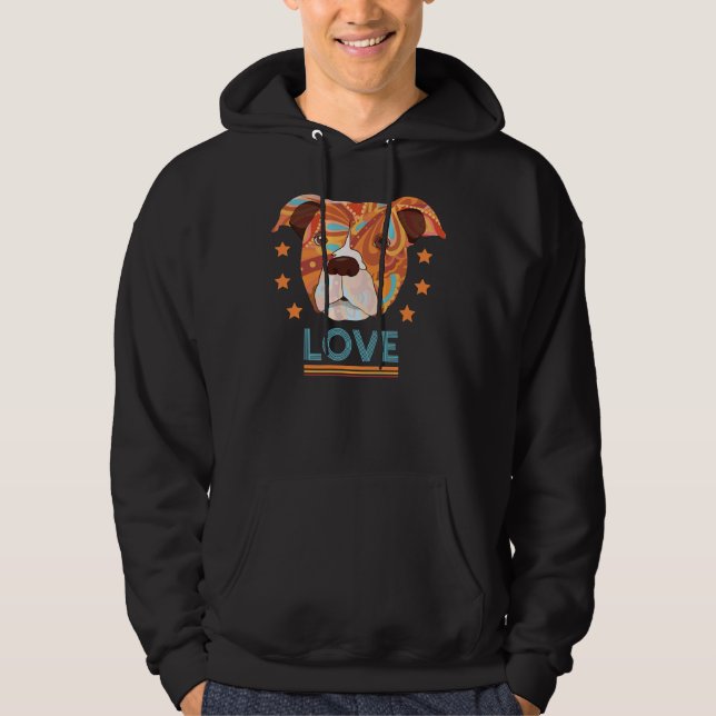 Sudadera Perro de Pitbull (Anverso)