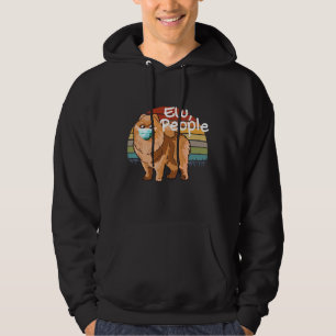 Sudadera Perro De Pomerania Con Máscara De Ojo De La Gente