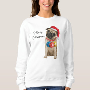 Sudadera Perro de puerco navideño