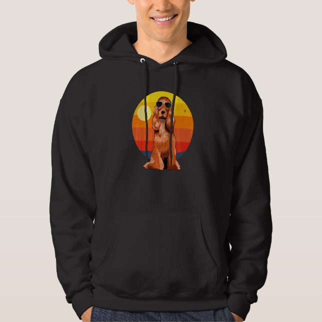 Sudadera Perro de raza Cocker Spaniel inglés  2 (Anverso)