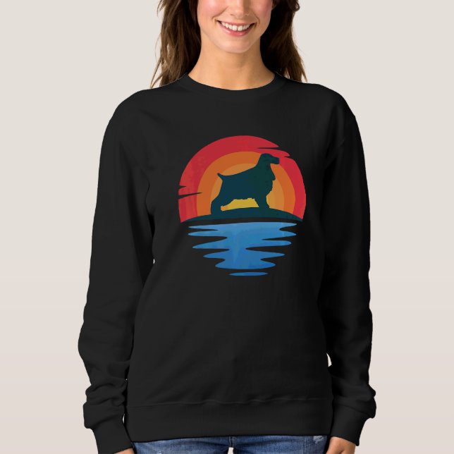 Sudadera Perro de raza Cocker Spaniel inglés  3 (Anverso)