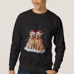 Sudadera Perro de raza Retriever Dorado con sombrero de San