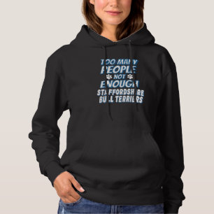 Sudadera Perro de raza Staffordshire Bull Terrier Antisocia