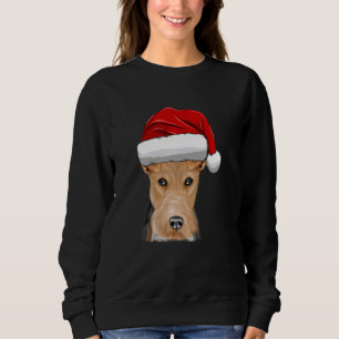 Sudadera Perro de raza Terrier de zorro alambre con sombrer
