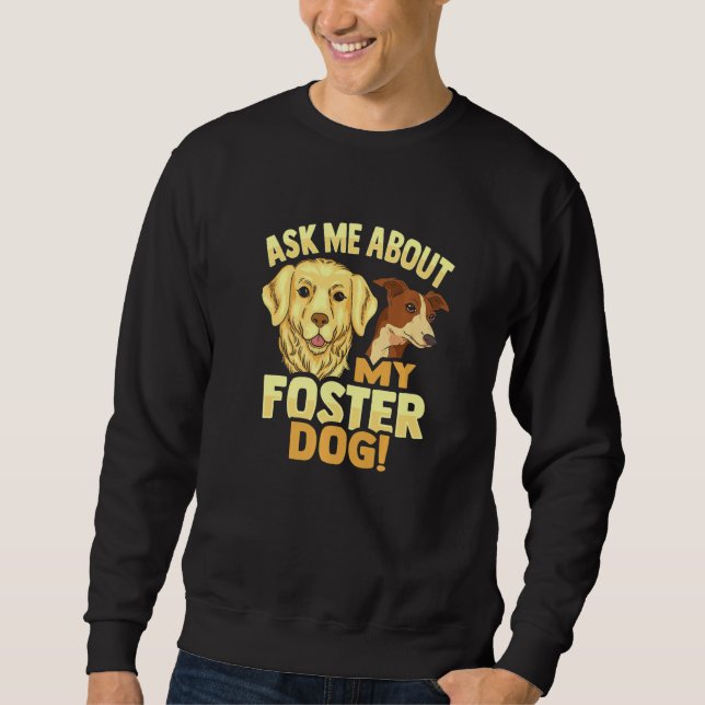Sudadera Perro De Rescate Animal Rescate Perro De Pájaros P (Anverso)