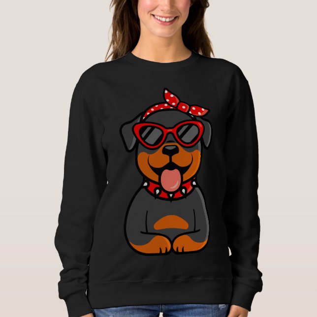 Sudadera Perro de Rottweiler femenino de Guay (Anverso)