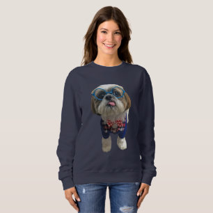 Sudadera Perro de Shih Tzu del inconformista