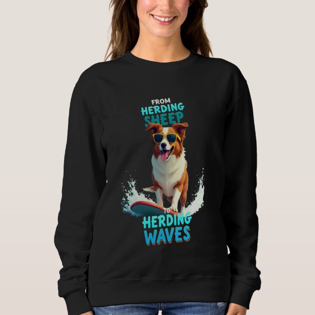 Sudadera Perro de surf Shepherd de Guay (Anverso)