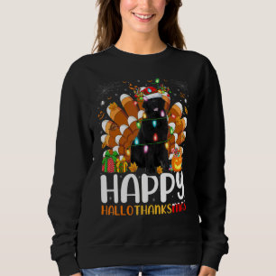 Sudadera Perro de Terranova Halloween Navidad Feliz Halloth