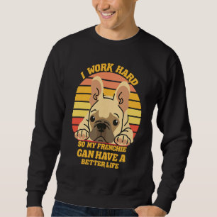 Sudadera Perro de toro francés lindo 1