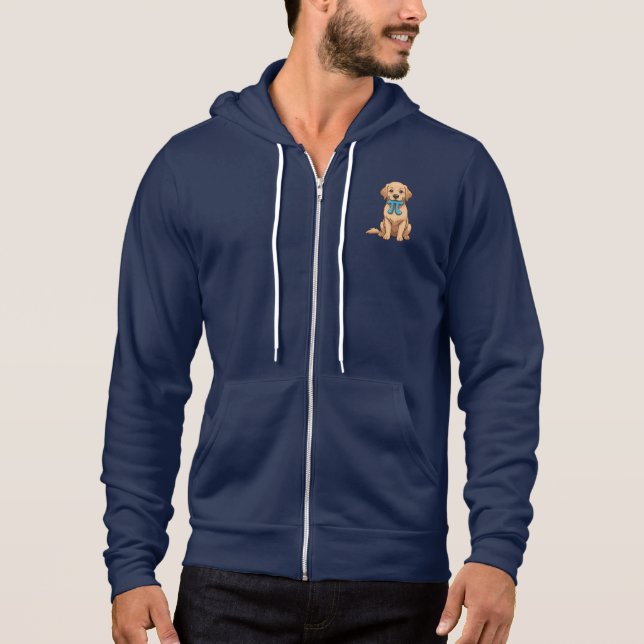 Sudadera Perro del Día de Pi con Símbolo de Pi | Feliz Día  (Anverso)