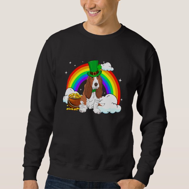 Sudadera Perro del Hound Basset (Anverso)