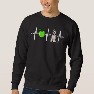 Sudadera Perro del latido del collie con barba de Apple