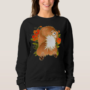 Sudadera Perro-DELANTEROS rojos de BINDI MINGSIE