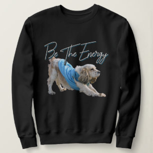 Sudadera Perro descendente del yoga - Sea la cita energétic