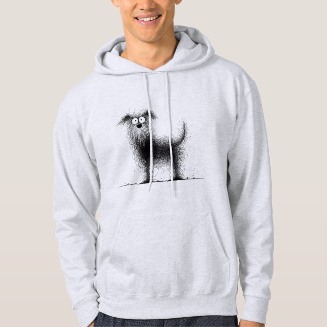 Sudadera Perro desgreñado - Perro Doodle Desaliñado (Anverso)