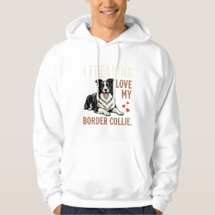 Sudadera Perro Divertido Border Collie Amor
