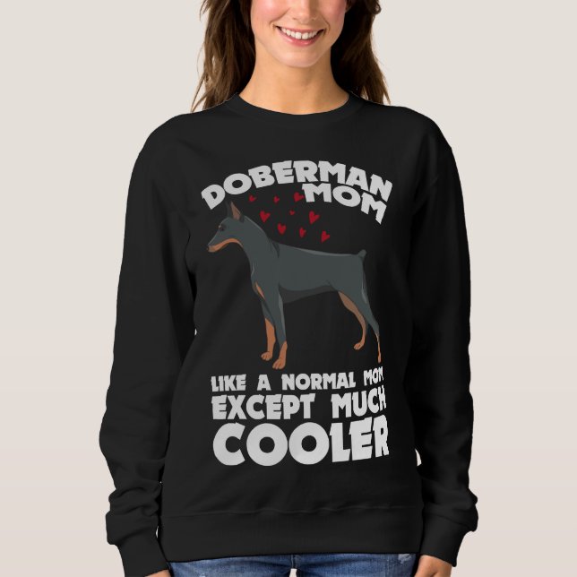 Sudadera Perro Doberman 1002 (Anverso)