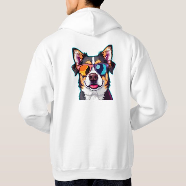 Sudadera Perro elegante (Reverso)