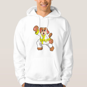 Sudadera Perro en artes marciales de karate