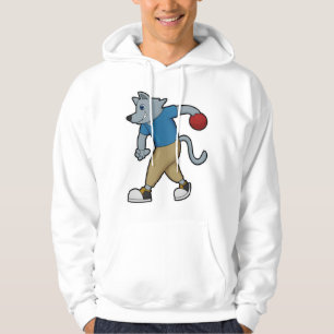 Sudadera Perro en el Bowling con bolera