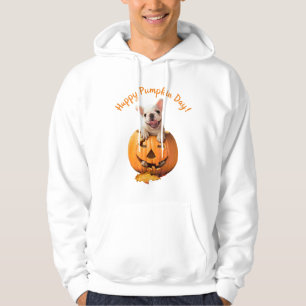 Sudadera Perro en Jack-o-Lantern