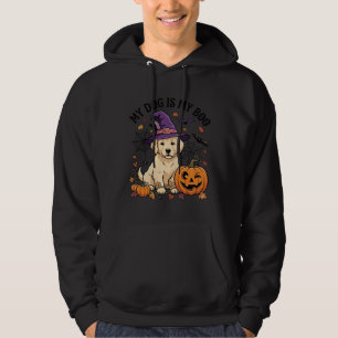 Sudadera Perro Es Boo Halloween Bruja Cachorro Calabaza_1