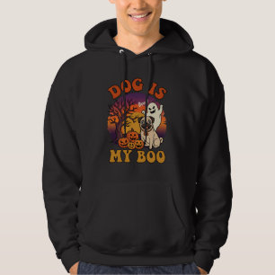 Sudadera Perro Es Boo Halloween Pug Fantasma Calabazas_1