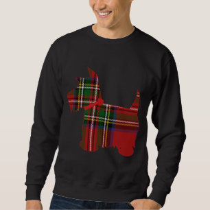 Sudadera Perro escocés Terrier Royal Stewart Tartán