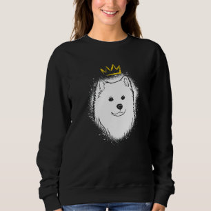 Sudadera Perro Esquimal Americano con Corona