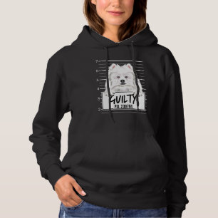 Sudadera Perro esquimal americano Mugshot Guilty Dog