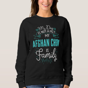 Sudadera Perro familiar Chon afgano N