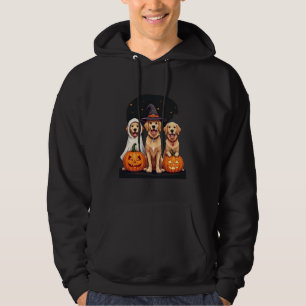 Sudadera Perro fantasma de Halloween truco o trato Retrieve