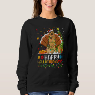 Sudadera Perro Feliz Perro Malinois Belga Hellothanksmas