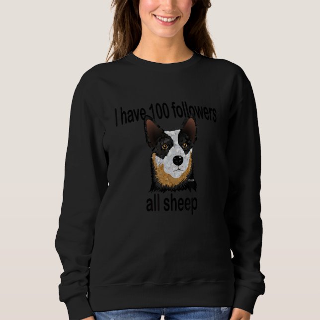 Sudadera Perro Ganadero Australiano Con Seguidores Heeler A (Anverso)