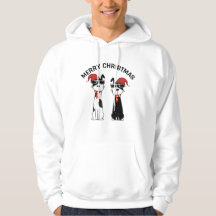 Perro genial Feliz Navidad