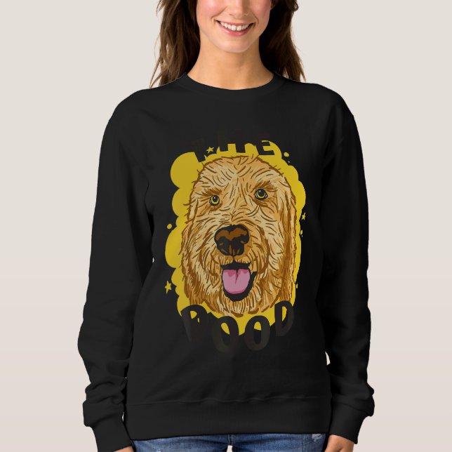 Sudadera Perro Goldendoodle El Animal Dood (Anverso)