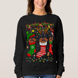 Sudadera Perro Griffon De Bruselas En Navidades Lanza Xma