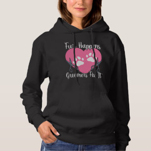 Sudadera Perro Groomer Animal Grooming Dog Hair Mascota Gro