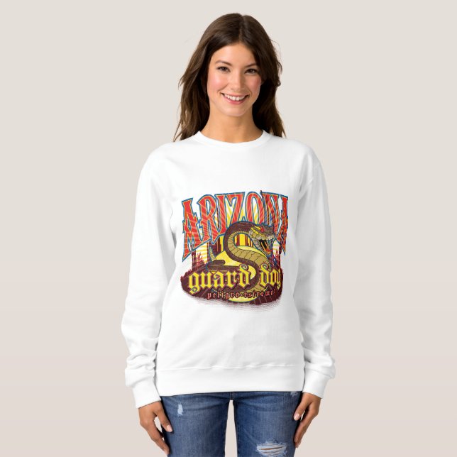 Sudadera Perro guardián de Arizona serpiente (Anverso completo)