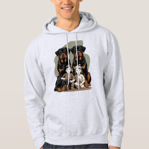 Sudadera perro guardián protector, rottweiler