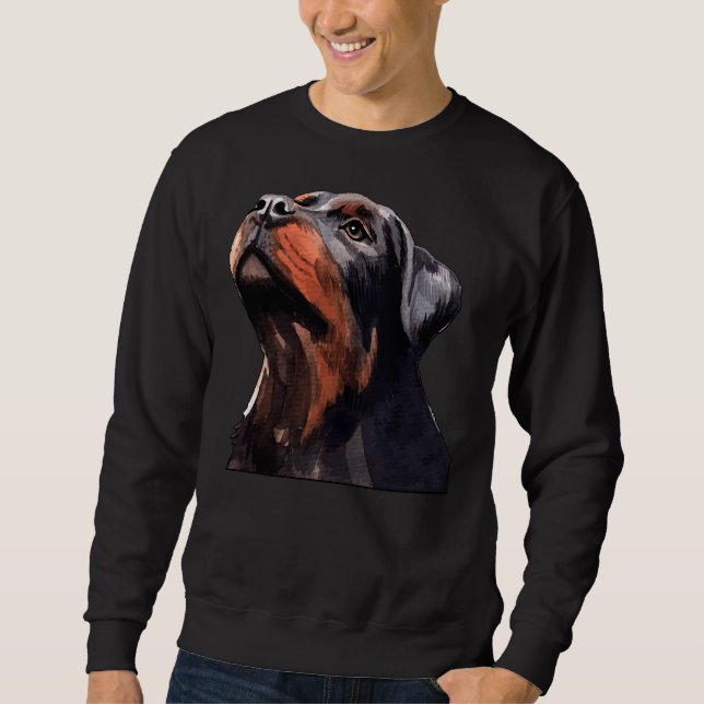 Sudadera Perro Guay Rottweiler No 0210 (Anverso)