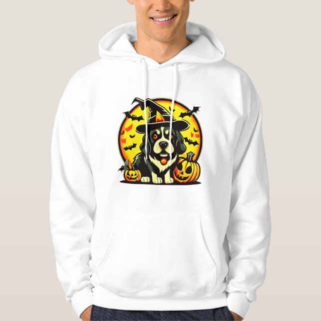 Sudadera Perro Halloween Lowchen (Anverso)