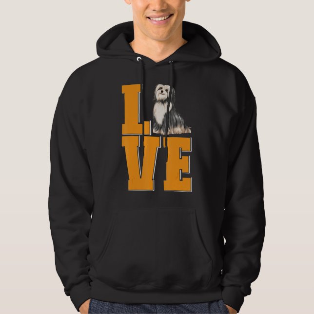 Sudadera Perro Havanés de amor (Anverso)
