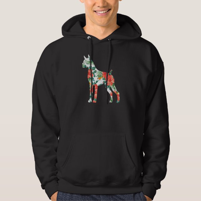 Sudadera Perro Hawaiano Boxer Aloha (Anverso)