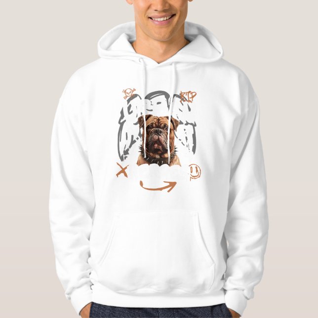Sudadera Perro Héroes Urbanos (Anverso)