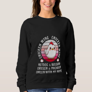 Sudadera Perro Hotelero Y Bolonia De Pollo Wing Wing Para M