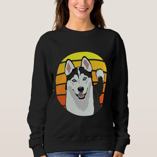 Sudadera Perro Husky Siberian Lover (Anverso)